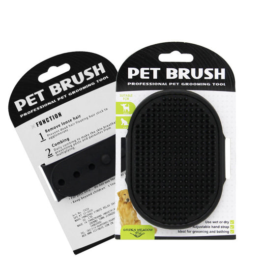 Pet Bath Brush Dog Cleaning Brush Rubber Glove hair remover