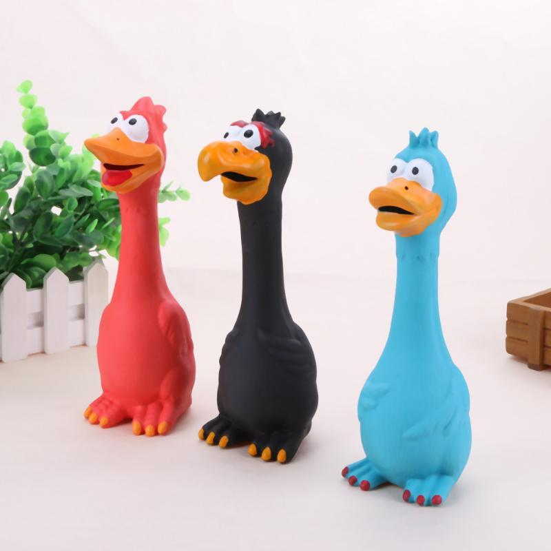 Screaming Chicken Dog Toys Aggressive Chewers