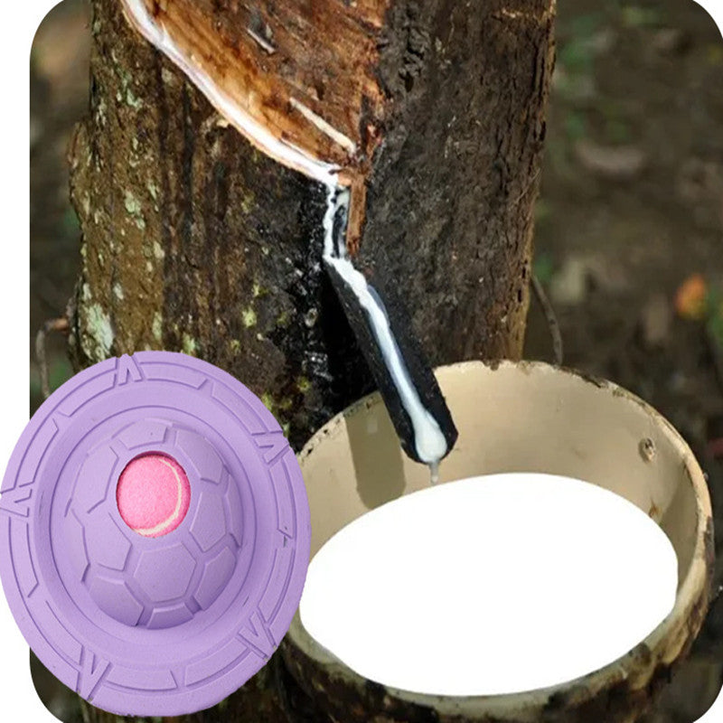 DURABLE Dog Toy All Natural Rubber Tear Resistant UFO FLYING SAUCER