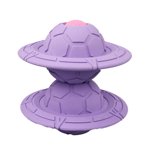 DURABLE Dog Toy All Natural Rubber Tear Resistant UFO FLYING SAUCER