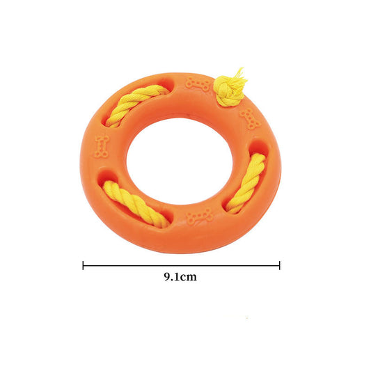 Durable Rubber Chew Ring - Teething Ring