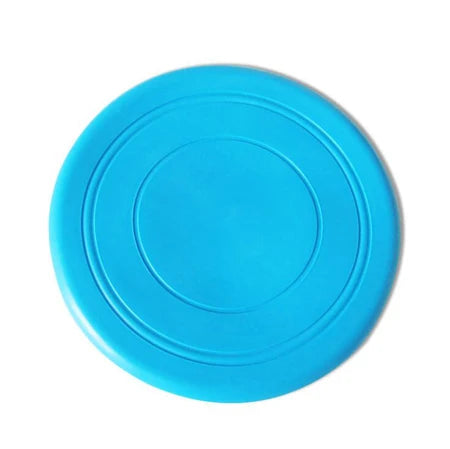 Safe Dog Frisbee Resistant Chew Rubber Pet Dog Training Flying Saucer 7 Colors Dog Interactive Toys