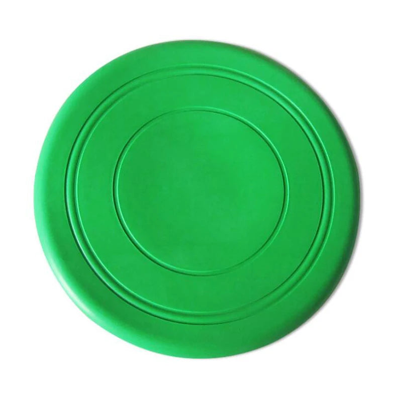 Safe Dog Frisbee Resistant Chew Rubber Pet Dog Training Flying Saucer 7 Colors Dog Interactive Toys