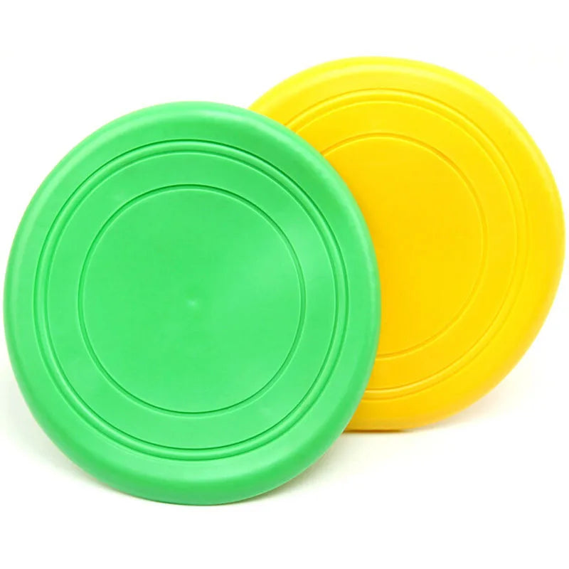 Safe Dog Frisbee Resistant Chew Rubber Pet Dog Training Flying Saucer 7 Colors Dog Interactive Toys