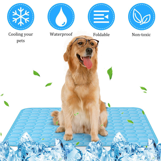 Pet Cooling Mat Cool Pad Cushion Dog Pad For Summer