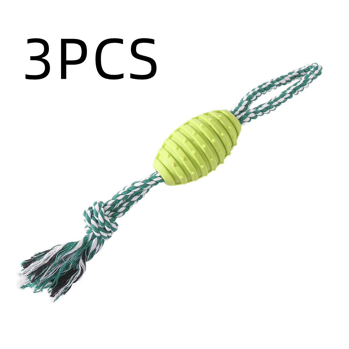 Rope and Rubber Chew Combo