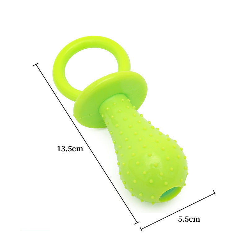 Durable Rubber Chew Ring - Teething Ring
