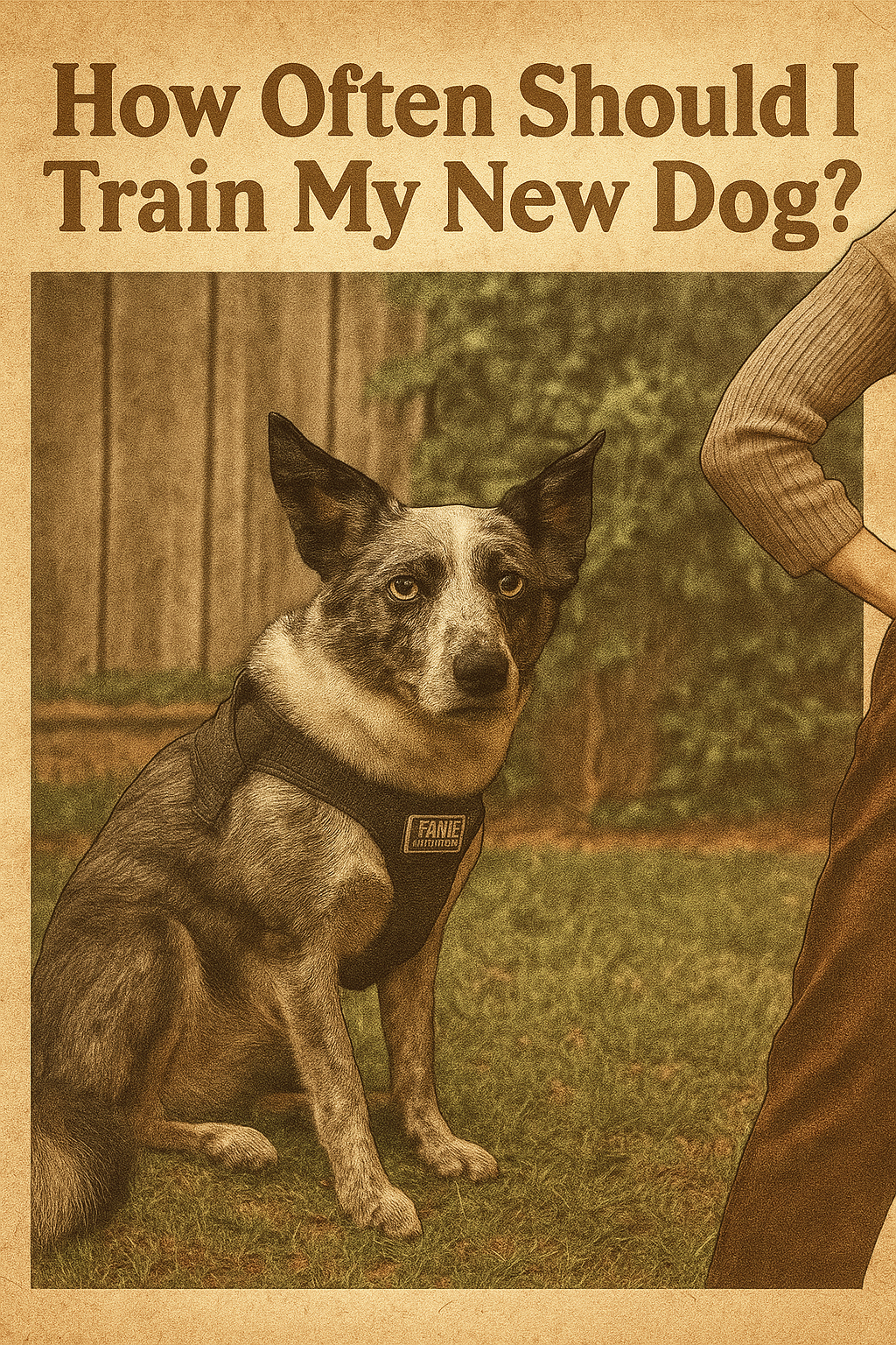 How Often Should I Train with my New Dog?