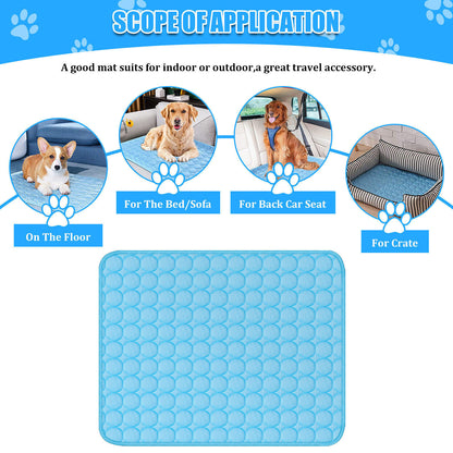 Pet Cooling Mat Cool Pad Cushion Dog Pad For Summer