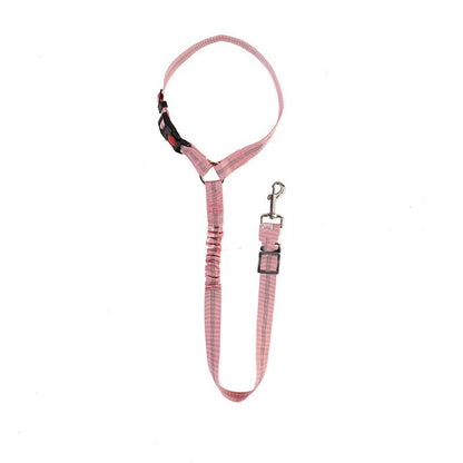 Pet Car Harness Elastic Reflective Strap Leash