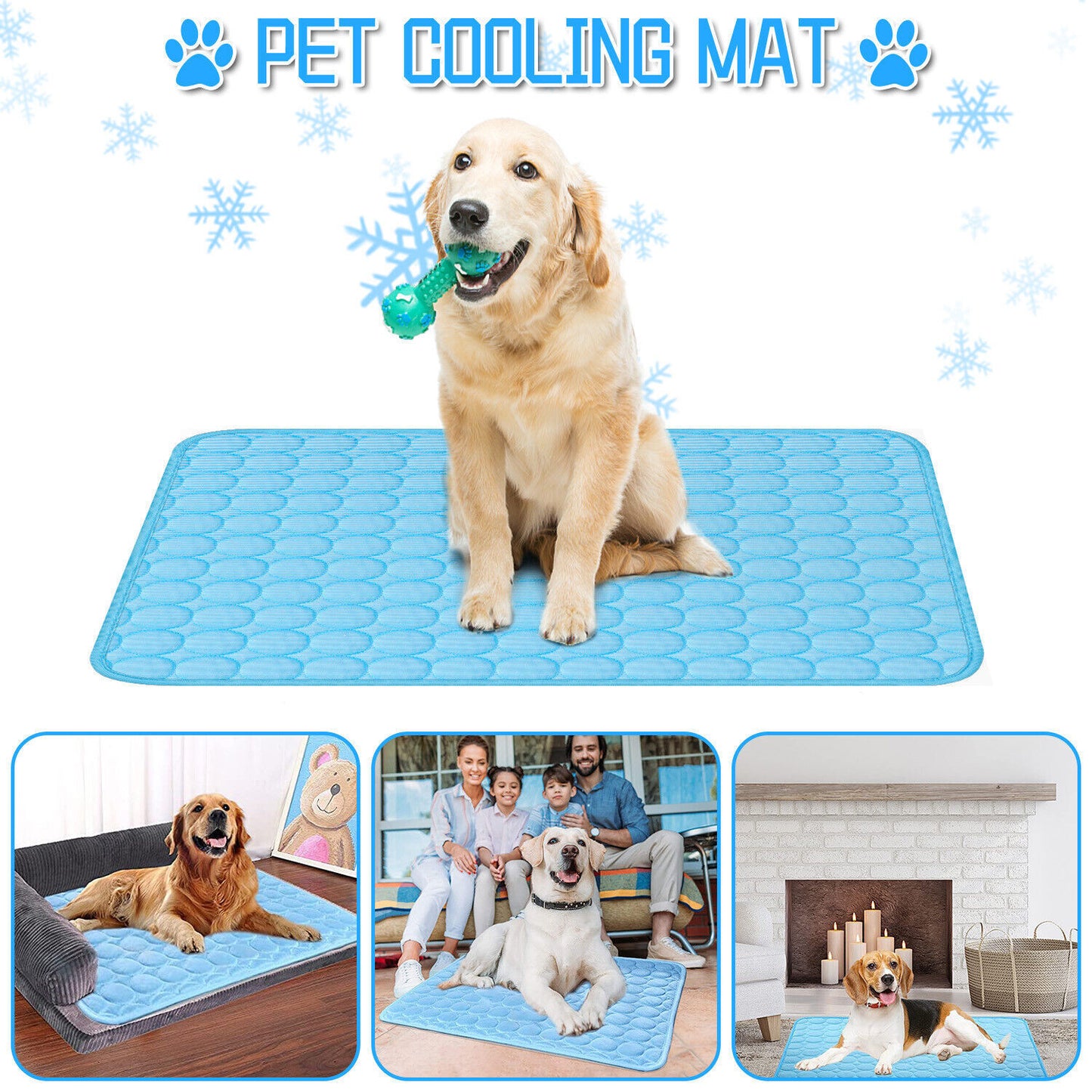 Pet Cooling Mat Cool Pad Cushion Dog Pad For Summer