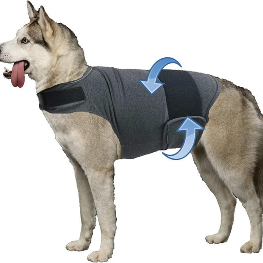 Thunder Vest For Dogs - Classic Adjustable Cloth Vest For Anxiety Stress