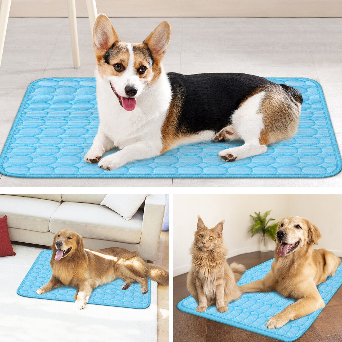 Pet Cooling Mat Cool Pad Cushion Dog Pad For Summer
