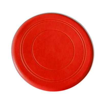 Safe Dog Frisbee Resistant Chew Rubber Pet Dog Training Flying Saucer 7 Colors Dog Interactive Toys