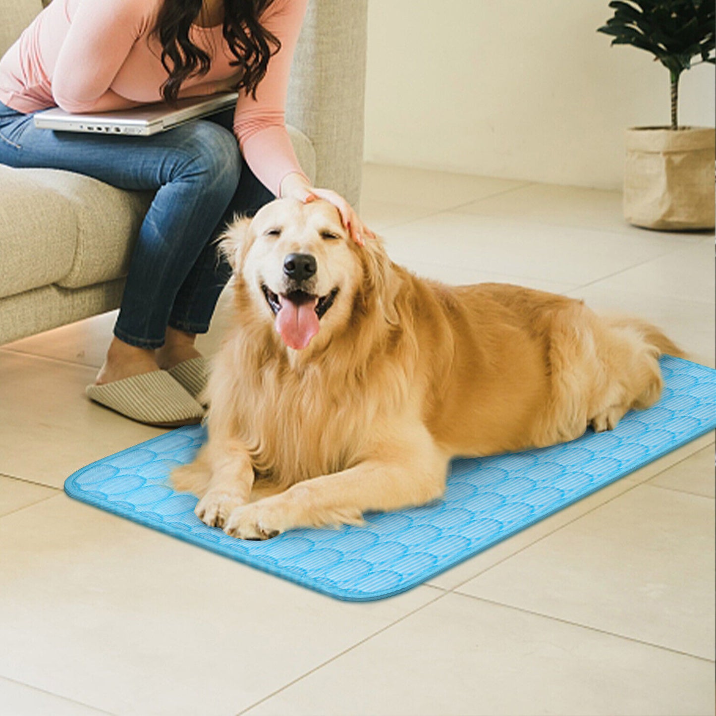 Pet Cooling Mat Cool Pad Cushion Dog Pad For Summer